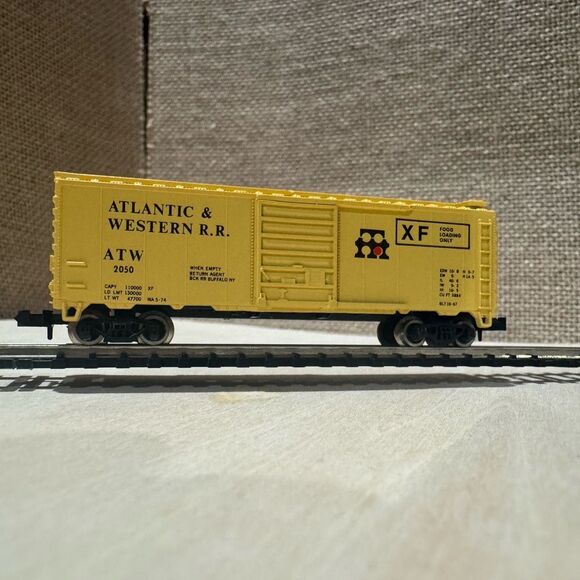 Atla N Scale Atlantic & Western R. R. ATW 2050 - Picture 1 of 10